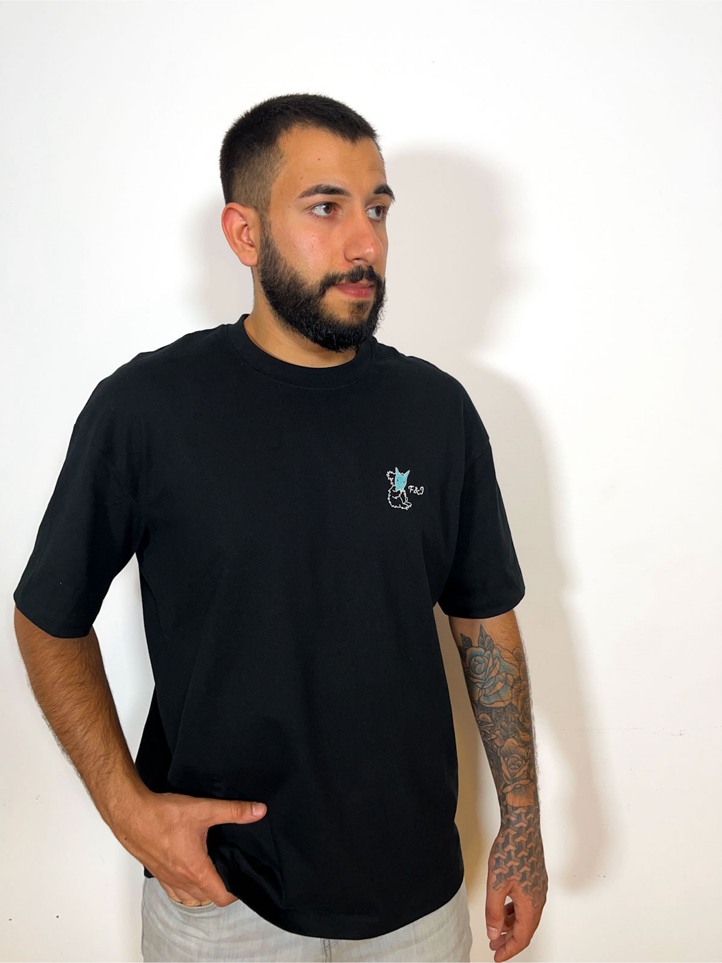 T-shirt  Unisex Oversize Azzurra