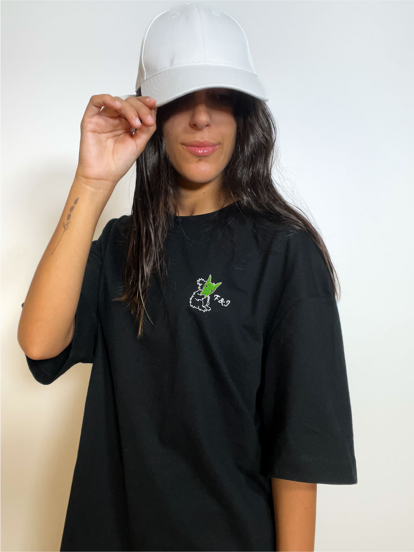 T-shirt  Unisex Oversize Verde