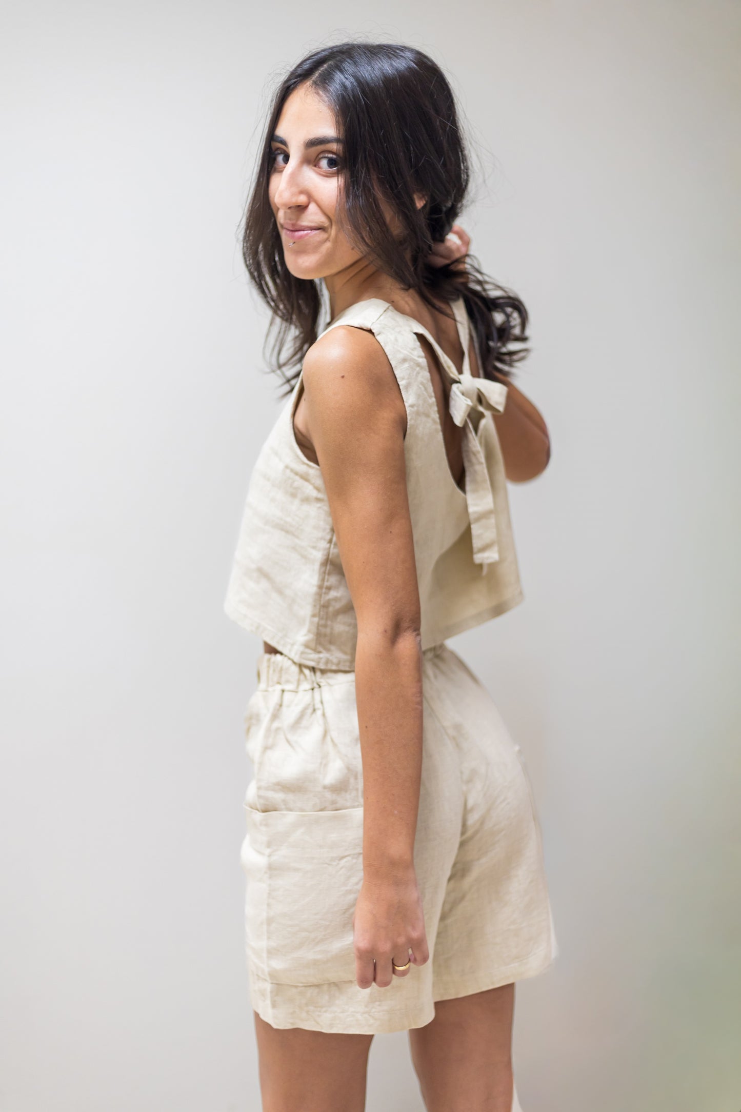 Linen Tank Top