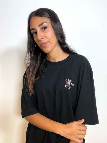 T-shirt  Unisex Oversize Rosa