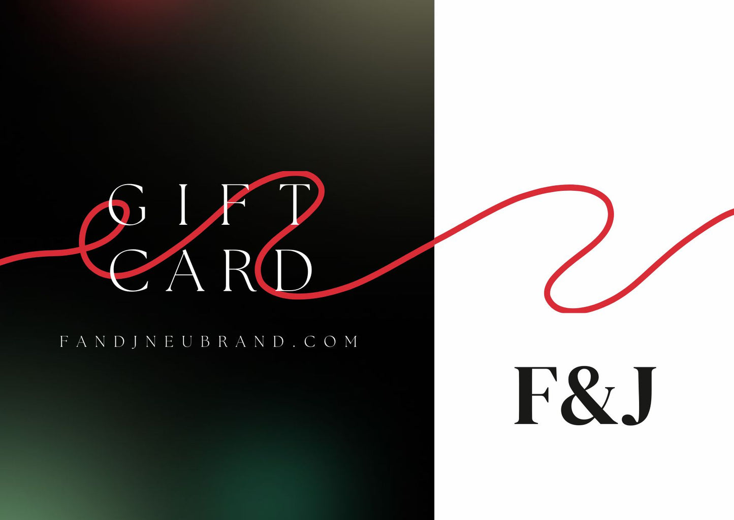 F&J Gift Cards